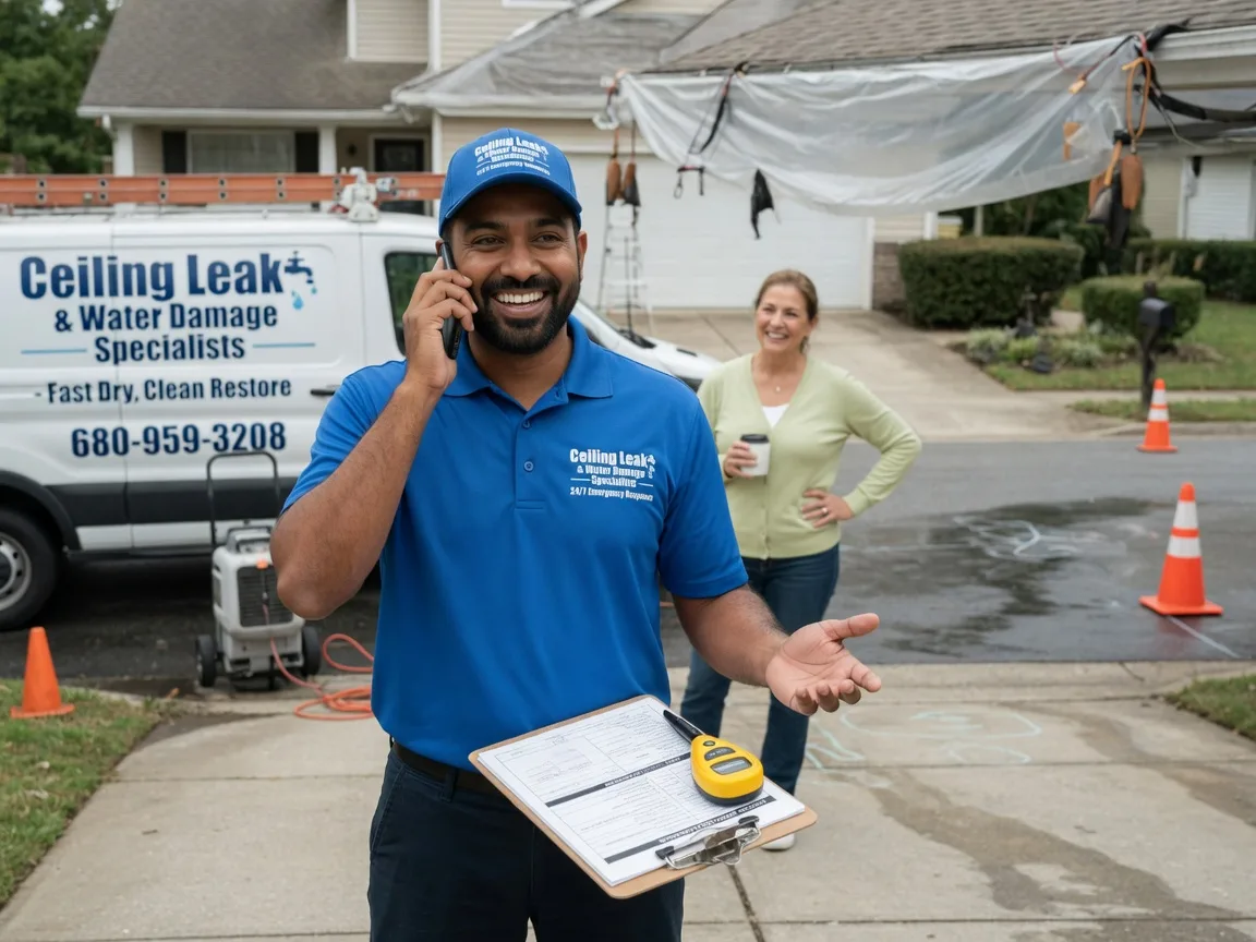 Ceiling Leak Cleanup New Canaan, CT FAQs